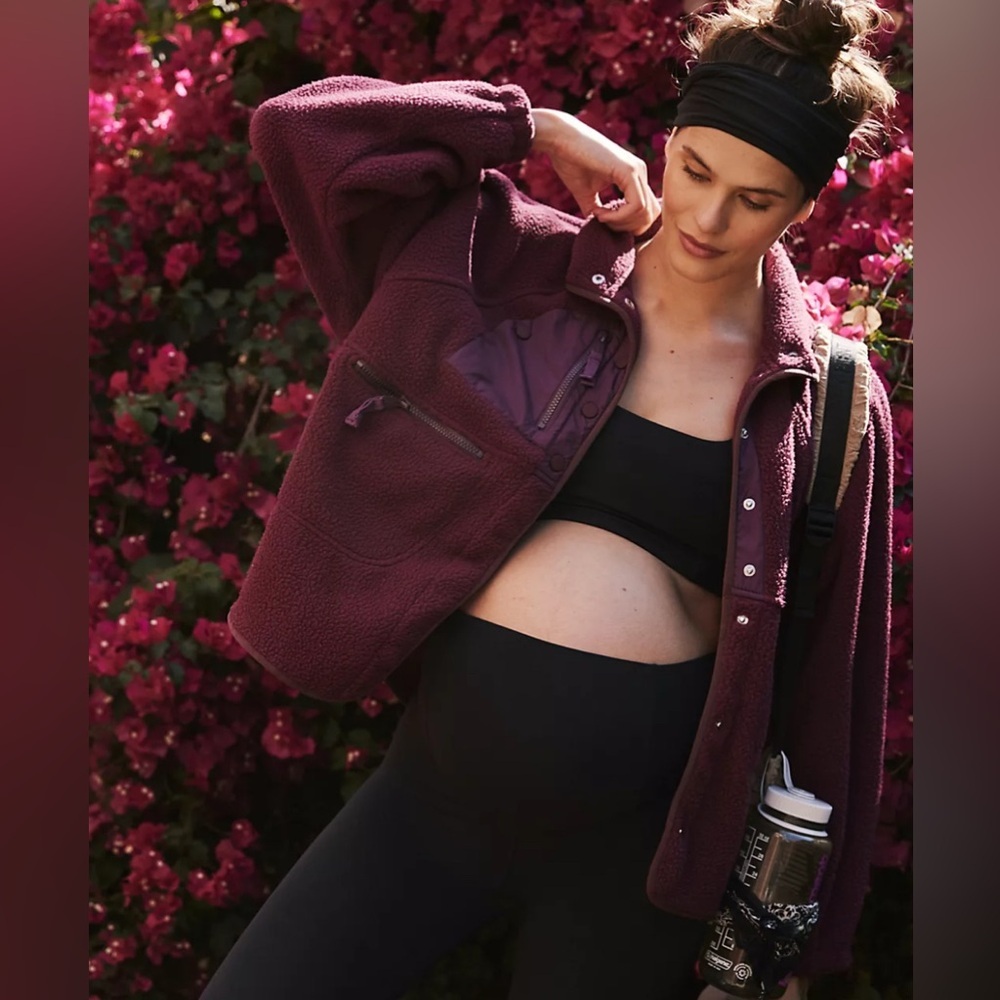 Fp Movement X Hatch Hit The Slopes Jacket Materni… - image 6